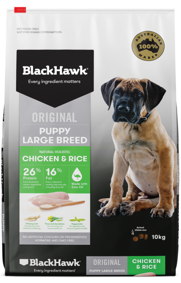black hawk dog food puppy
